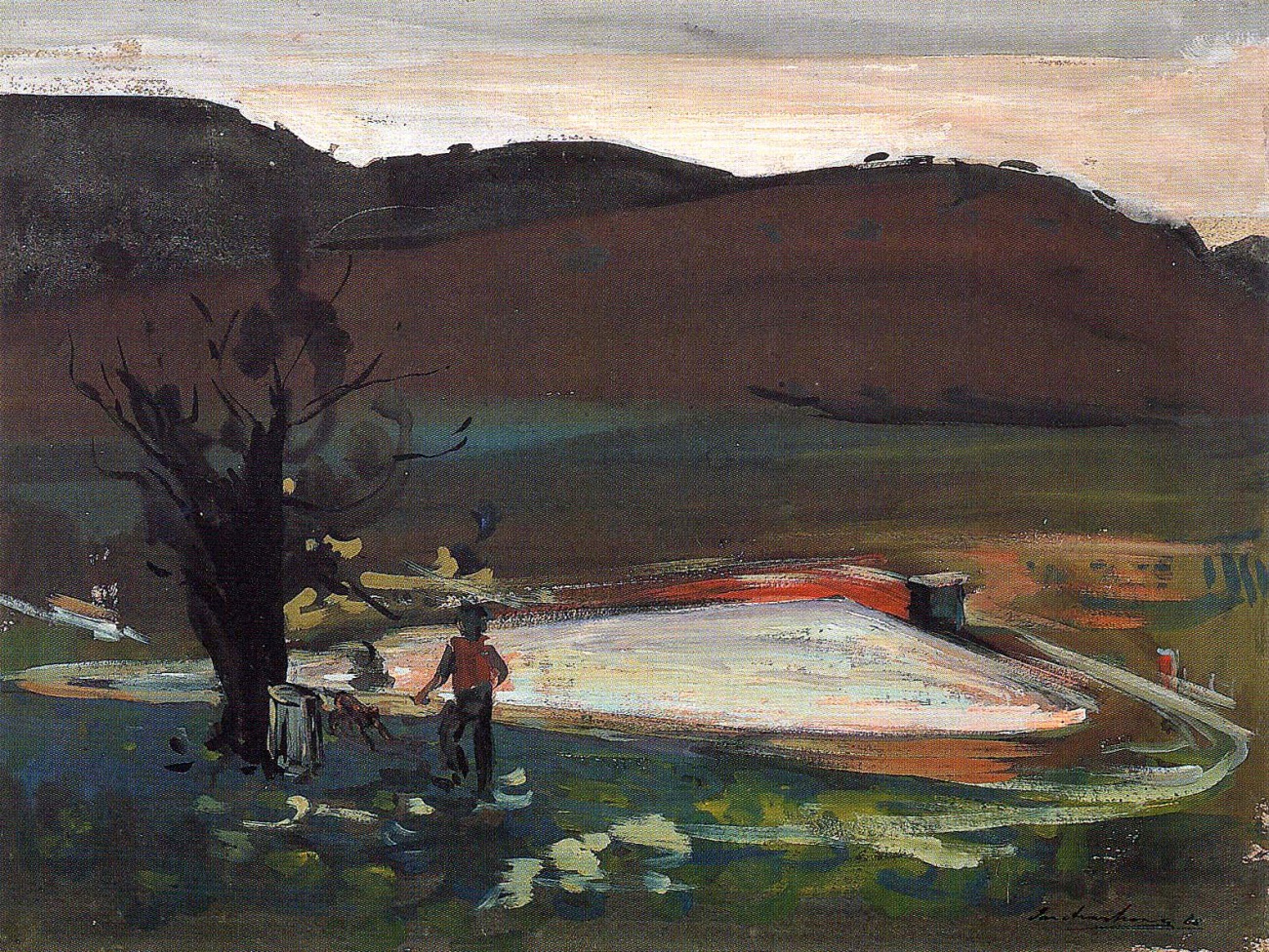 Fred Williams in Landscape by Ian Armstrong