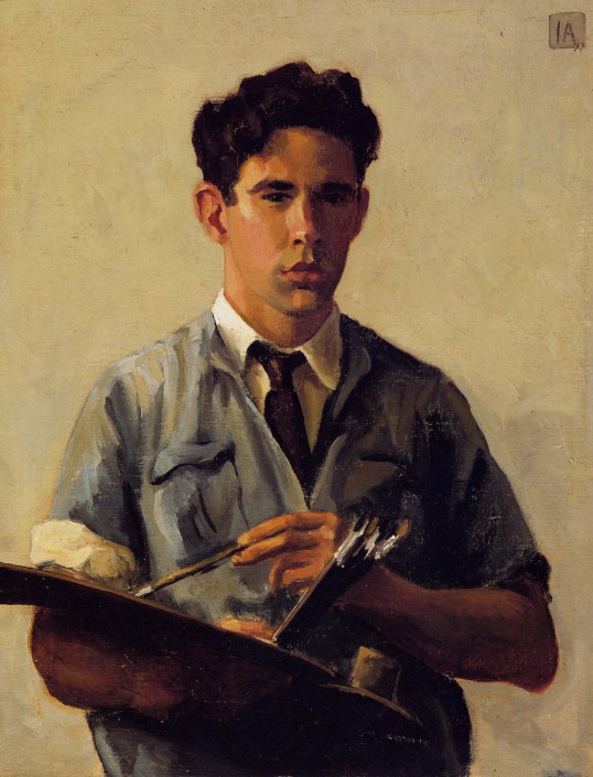 Self Portrait 1944 by Ian Armstrong